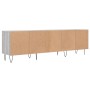 Sonoma gray plywood TV cabinet 150x30x44.5 cm by vidaXL, TV Furniture - Ref: Foro24-831282, Price: 93,94 €, Discount: %