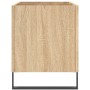 Sonoma oak plywood disc cabinet 74.5x38x48 cm by vidaXL, CD and DVD storage - Ref: Foro24-831735, Price: 63,99 €, Discount: %