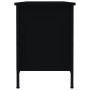 Mueble zapatero madera contrachapada negro 100x35x50 cm de vidaXL, Zapateros y organizadores de calzado - Ref: Foro24-831838,...