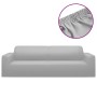 Funda elástica para sillón de 3 plazas poliéster jersey gris de vidaXL, Fundas - Ref: Foro24-332942, Precio: 28,42 €, Descuen...