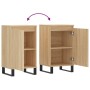 Aparadores 2 uds madera de ingeniería roble Sonoma 40x35x70 cm de vidaXL, Aparadores - Ref: Foro24-831075, Precio: 78,50 €, D...