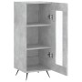 Aparador de madera contrachapada gris hormigón 34,5x34x90 cm de vidaXL, Aparadores - Ref: Foro24-828768, Precio: 55,66 €, Des...