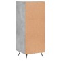 Aparador de madera contrachapada gris hormigón 34,5x34x90 cm de vidaXL, Aparadores - Ref: Foro24-828768, Precio: 55,66 €, Des...