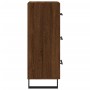 Aparador madera de ingeniería marrón roble 34,5x34x90 cm de vidaXL, Aparadores - Ref: Foro24-828635, Precio: 76,07 €, Descuen...