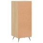 Aparador madera contrachapada color roble Sonoma 34,5x34x90 cm de vidaXL, Aparadores - Ref: Foro24-828767, Precio: 55,66 €, D...