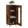 Smoked oak engineered wood sideboard 34.5x34x90 cm by vidaXL, Sideboards - Ref: Foro24-828769, Price: 55,76 €, Discount: %