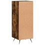 Aparador madera de ingeniería roble ahumado 34,5x34x90 cm de vidaXL, Aparadores - Ref: Foro24-828769, Precio: 55,76 €, Descue...