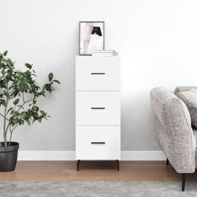 White engineered wood sideboard 34.5x34x90 cm by vidaXL, Sideboards - Ref: Foro24-828620, Price: 72,65 €, Discount: %