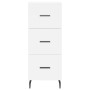 White engineered wood sideboard 34.5x34x90 cm by vidaXL, Sideboards - Ref: Foro24-828620, Price: 72,55 €, Discount: %