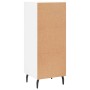 Aparador madera de ingeniería blanco 34,5x34x90 cm de vidaXL, Aparadores - Ref: Foro24-828620, Precio: 72,55 €, Descuento: %