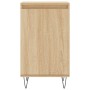 Aparador madera de ingeniería roble Sonoma 40x35x70 cm de vidaXL, Aparadores - Ref: Foro24-831058, Precio: 44,81 €, Descuento: %