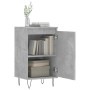 Aparador madera de ingeniería gris hormigón 40x35x70 cm de vidaXL, Aparadores - Ref: Foro24-831060, Precio: 45,44 €, Descuent...