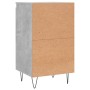 Aparador madera de ingeniería gris hormigón 40x35x70 cm de vidaXL, Aparadores - Ref: Foro24-831060, Precio: 45,44 €, Descuent...