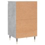 Concrete gray engineered wood sideboard 40x35x70 cm by vidaXL, Sideboards - Ref: Foro24-831044, Price: 46,25 €, Discount: %