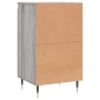 Aparador madera de ingeniería gris Sonoma 40x35x70 cm de vidaXL, Aparadores - Ref: Foro24-831048, Precio: 47,65 €, Descuento: %