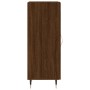 Aparador madera de ingeniería marrón roble 34,5x34x90 cm de vidaXL, Aparadores - Ref: Foro24-828779, Precio: 58,77 €, Descuen...