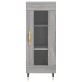 Aparador madera de ingeniería gris Sonoma 34,5x34x90 cm de vidaXL, Aparadores - Ref: Foro24-828778, Precio: 56,39 €, Descuent...