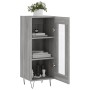 Aparador madera de ingeniería gris Sonoma 34,5x34x90 cm de vidaXL, Aparadores - Ref: Foro24-828794, Precio: 55,01 €, Descuent...