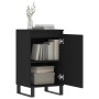 Engineered wood black sideboard 40x35x70 cm by vidaXL, Sideboards - Ref: Foro24-831070, Price: 78,57 €, Discount: %