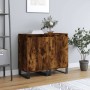 Display cabinets 2 units engineered wood smoked oak 40x35x70 cm by vidaXL, Sideboards - Ref: Foro24-831079, Price: 95,99 €, D...