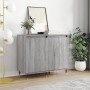 Sideboards 2 pcs Sonoma gray engineered wood 40x35x70 cm by vidaXL, Sideboards - Ref: Foro24-831049, Price: 62,48 €, Discount: %