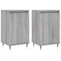 Sideboards 2 pcs Sonoma gray engineered wood 40x35x70 cm by vidaXL, Sideboards - Ref: Foro24-831049, Price: 62,48 €, Discount: %