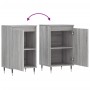 Sideboards 2 pcs Sonoma gray engineered wood 40x35x70 cm by vidaXL, Sideboards - Ref: Foro24-831049, Price: 62,48 €, Discount: %