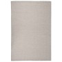 Alfombra de exterior de tejido plano gris taupe 120x170 cm de vidaXL, Alfombras - Ref: Foro24-340781, Precio: 34,81 €, Descue...