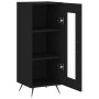 Black plywood sideboard 34.5x34x90 cm by vidaXL, Sideboards - Ref: Foro24-828765, Price: 57,49 €, Discount: %