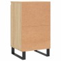 Aparador madera de ingeniería roble Sonoma 40x35x70 cm de vidaXL, Aparadores - Ref: Foro24-831074, Precio: 53,74 €, Descuento: %