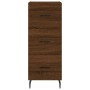 Aparador madera de ingeniería marrón roble 34,5x34x90 cm de vidaXL, Aparadores - Ref: Foro24-828627, Precio: 72,55 €, Descuen...