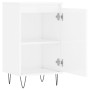 Aparadores 2 uds madera de ingeniería blanco brillo 40x35x70 cm de vidaXL, Aparadores - Ref: Foro24-831057, Precio: 88,02 €, ...