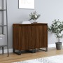 Sideboards 2 pcs oak brown engineered wood 40x35x70 cm by vidaXL, Sideboards - Ref: Foro24-831083, Price: 73,04 €, Discount: %