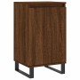 Aparadores 2 uds madera de ingeniería marrón roble 40x35x70 cm de vidaXL, Aparadores - Ref: Foro24-831083, Precio: 73,04 €, D...