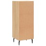 Aparador madera contrachapada color roble Sonoma 34,5x34x90 cm de vidaXL, Aparadores - Ref: Foro24-828623, Precio: 70,18 €, D...