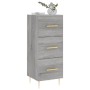 Aparador madera de ingeniería gris Sonoma 34,5x34x90 cm de vidaXL, Aparadores - Ref: Foro24-828594, Precio: 68,69 €, Descuent...