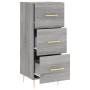 Aparador madera de ingeniería gris Sonoma 34,5x34x90 cm de vidaXL, Aparadores - Ref: Foro24-828594, Precio: 68,69 €, Descuent...