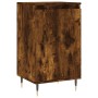 Smoked oak engineered wood sideboard 40x35x70 cm by vidaXL, Sideboards - Ref: Foro24-831046, Price: 38,99 €, Discount: %