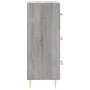 Aparador madera de ingeniería gris Sonoma 34,5x34x90 cm de vidaXL, Aparadores - Ref: Foro24-828594, Precio: 68,69 €, Descuent...