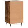 Smoked oak engineered wood sideboard 40x35x70 cm by vidaXL, Sideboards - Ref: Foro24-831046, Price: 38,99 €, Discount: %