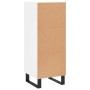 Aparador madera de ingeniería blanco 34,5x34x90 cm de vidaXL, Aparadores - Ref: Foro24-828628, Precio: 78,59 €, Descuento: %