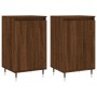 Aparadores 2 uds madera de ingeniería marrón roble 40x35x70 cm de vidaXL, Aparadores - Ref: Foro24-831051, Precio: 84,42 €, D...