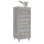 Aparador madera de ingeniería gris Sonoma 34,5x34x90 cm de vidaXL, Aparadores - Ref: Foro24-828586, Precio: 67,59 €, Descuent...