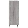 Aparador madera de ingeniería gris Sonoma 34,5x34x90 cm de vidaXL, Aparadores - Ref: Foro24-828586, Precio: 67,59 €, Descuent...