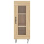 Aparador madera contrachapada color roble Sonoma 34,5x34x90 cm de vidaXL, Aparadores - Ref: Foro24-828791, Precio: 53,74 €, D...