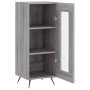 Aparador madera de ingeniería gris Sonoma 34,5x34x90 cm de vidaXL, Aparadores - Ref: Foro24-828770, Precio: 42,42 €, Descuent...