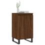 Oak brown engineered wood sideboard 40x35x70 cm by vidaXL, Sideboards - Ref: Foro24-831082, Price: 48,65 €, Discount: %