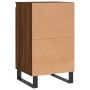 Oak brown engineered wood sideboard 40x35x70 cm by vidaXL, Sideboards - Ref: Foro24-831082, Price: 48,65 €, Discount: %