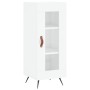 Glossy white plywood sideboard 34.5x34x90 cm by vidaXL, Sideboards - Ref: Foro24-828766, Price: 60,99 €, Discount: %