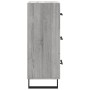 Aparador madera de ingeniería gris Sonoma 34,5x34x90 cm de vidaXL, Aparadores - Ref: Foro24-828634, Precio: 80,44 €, Descuent...